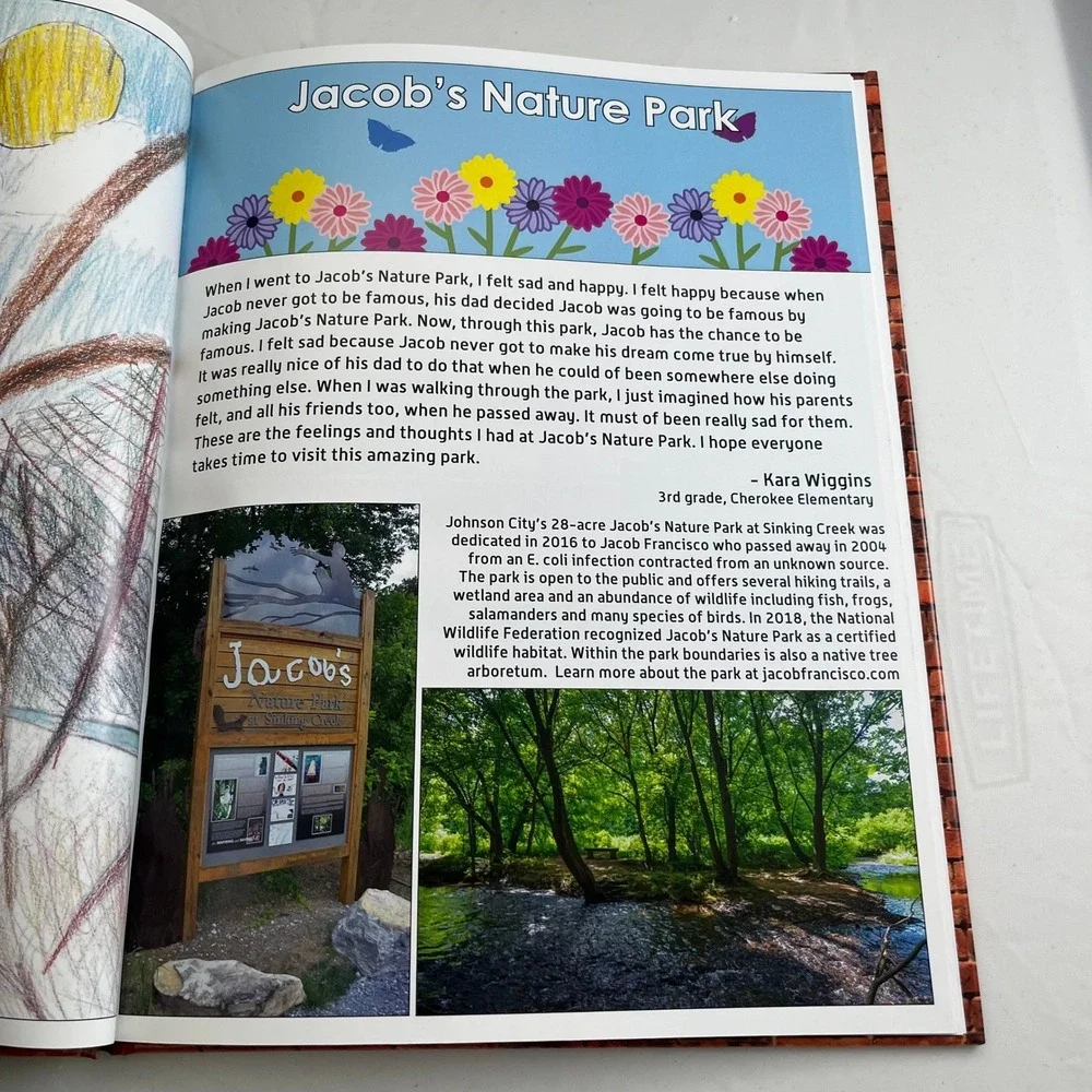 Student Art Through Our Eyes Johnson City Tennessee 150th Anniversary Hardcover